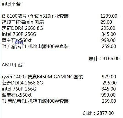 DIY大型游戏电脑主机配置单，打造专属游戏利器