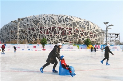 北京奥林匹克公园雪场，体验冬季运动的魅力