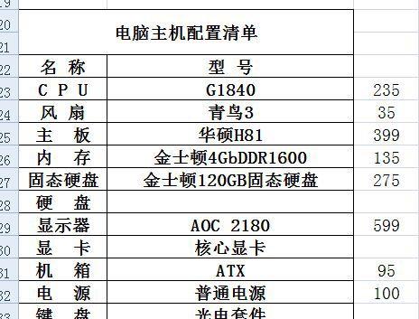 组装两千电脑主机配置，打造高效性能之选